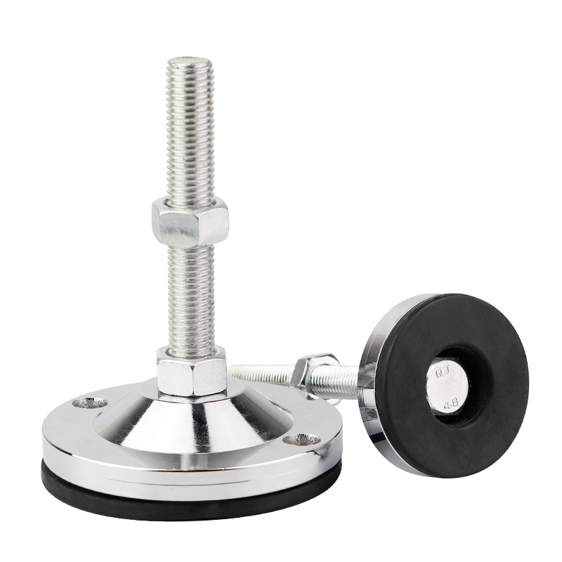 BE系列-重型碳鋼黑色合成橡膠底固定腳杯