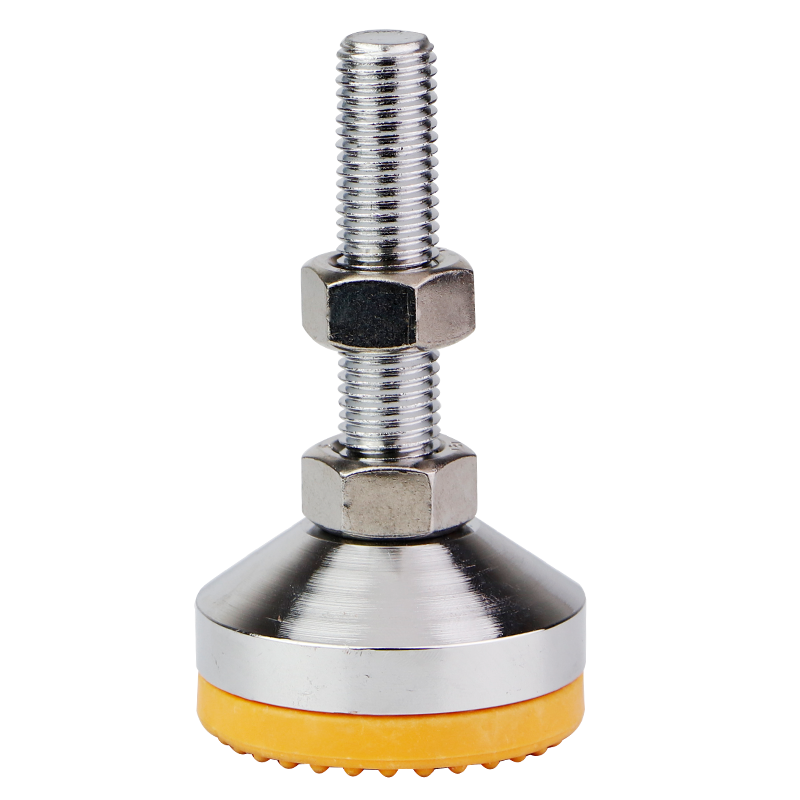 BC系列-重型碳鋼橙色合成橡膠底固定腳杯