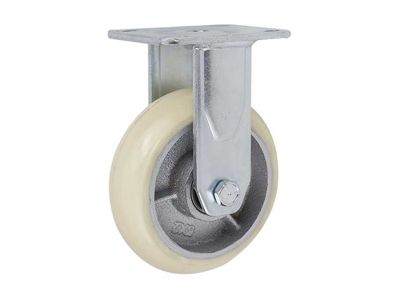 重型07系列8寸平頂定向鐵芯聚氨酯PU輪 S0704-200-6802