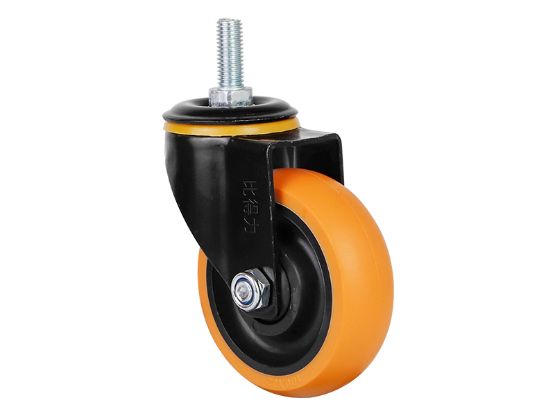 中型03系列5寸絲桿萬向聚丙烯PP輪 B0302-125-6242