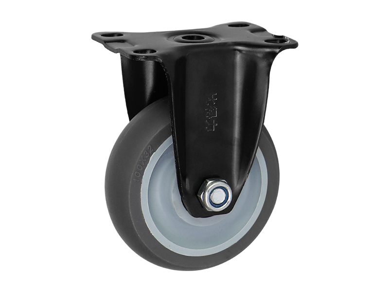 中型03系列3寸平頂定向人造膠TPR輪 B0304-75-6422