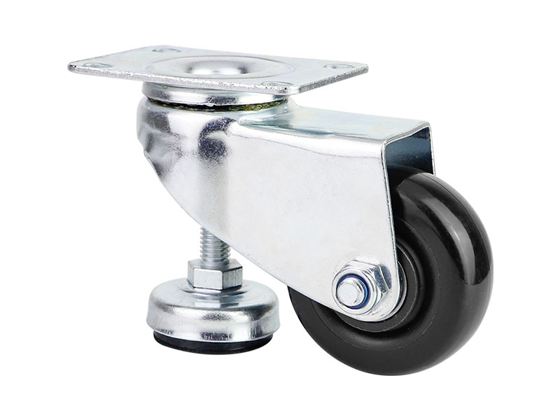 中型03系列2寸平頂萬向調(diào)節(jié)聚丙烯PP輪 S1401-50-6132